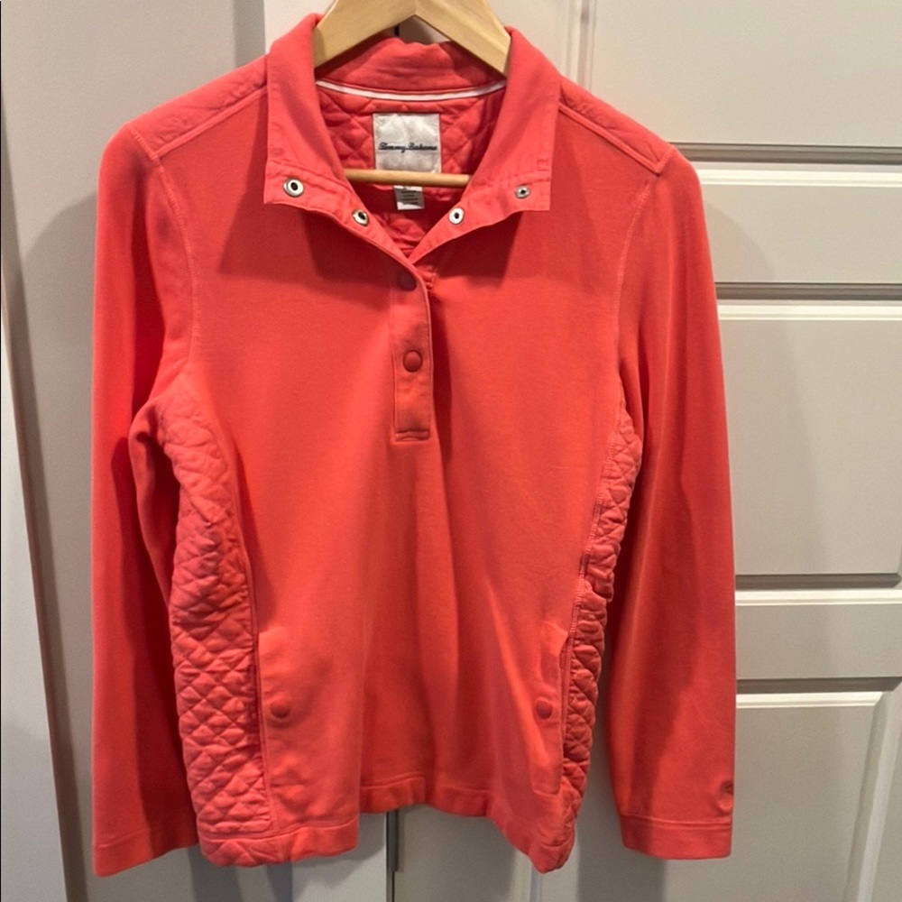 Tommy Bahama Coral Long Sleeve Pullover